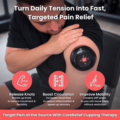 CoreRelief™ Premium Smart Cupping Therapy Massager